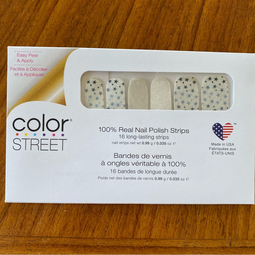 4/$25 Color Street Nail Polish Strips NWT “Under the Stars”
